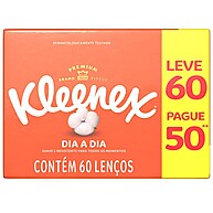 Kleenex Leve: 60 Lenços, Preço Incrível! - imagem 1