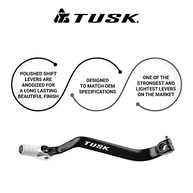 Alavanca de Câmbio Tusk Dobrável para Kawasaki KLR650 (1987-2018) - Mais Conforto e Durabilidade - imagem 4