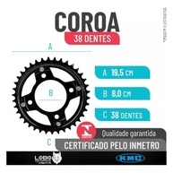 Kit Relação KMC Gold Cb 300 F Twister Nova 2023/2024 com Retentor - Durabilidade e Performance - imagem 4