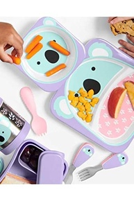 Kit de Talheres Zoo Koala Skip Hop - Seguro e Divertido para Bebês - imagem 3
