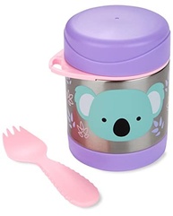 Pote Térmico Skip Hop Zoo Koala Rosa com Talher Embutido - 325ml - imagem 5