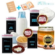 Mega Kit Kombucha + Kefir De Leite + Água + Coco + Iogurte Infinito - imagem 2
