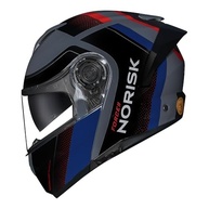 Capacete Norisk Force 2 Kore Azul Robocop com Viseira Transparente - Segurança e Estilo - imagem 4