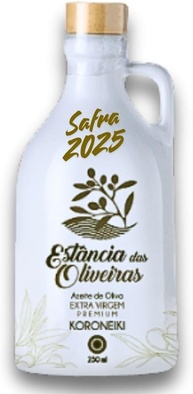 Azeite de Oliva Extravirgem Koroneiki (250ml Garrafa de CERÂMICA) - imagem 1