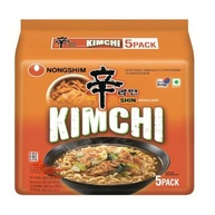 Pacote Lamen Coreano Kimchi Super Apimentado Nongshim Kpop Miojo - 5 Unidades - imagem 2