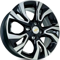 4 RODAS KR S35 MODELO ONIX RS/ARO 14X6 / (4X100) ET39 cor:Preta Diamantada - imagem 1