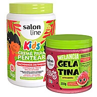 KT Cachinhos Definidos Kids + Todecacho Melancia Kids - imagem 1
