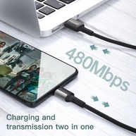 Cabo USB-C KUULAA 5A: Carregamento Turbo! - imagem 2