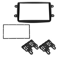 Moldura 2 Din Preto para Duster, Sandero, Logan, Captur e Kwid - Encaixe Perfeito! - imagem 3
