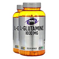 L-Glutamina 1000mg Now Foods – Recuperação Muscular Rápida - imagem 1