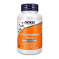 L-Triptofano 500mg Now Foods: Bem-Estar Natural - imagem 1