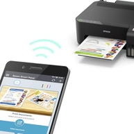 Impressora Epson EcoTank L1250 - Tanque de Tinta Colorida, Wi-Fi Direct, Comando de voz, Bivolt, Cor: Preto - imagem 4