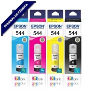 Kit 4 cores Refil Tinta Epson T544 Original L3110 L3150 - Lacrado - imagem 2