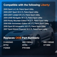 Conjunto Módulo Bomba Combustível Elétrica Jeep Liberty 2005-2007 3.7L V6 / 2.4L L4 - Alta Performance - imagem 3