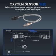 Sensor de Oxigênio Upstream O2 para BMW X5 2007-2010 L6 3.0L - Substituição Premium - imagem 4