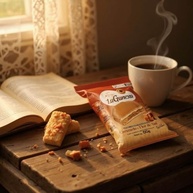 Alfajor La Fajor de Caramelo e Flor de Sal Proteico 50g - La Ganexa - imagem 4