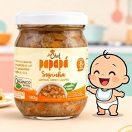 Sopinha De Legumes Infantil La chef 180g - Papapá - imagem 4