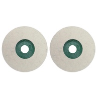 Disco de Polimento de Feltro de Lã 5" - 2 Peças - Almofada Redonda para Moedor de Ângulo - imagem 1
