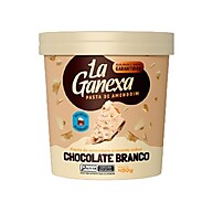 LA GANEXA: Pasta Amendoim Chocolate Branco Crocante 1kg - imagem 2