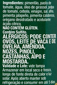 La Pastina Bruschetta Pimenta Jalapeño E Pimentão 280G - imagem 4