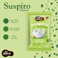 Suspiro Proteico sabor Pistache 30g - La Ganexa - imagem 4