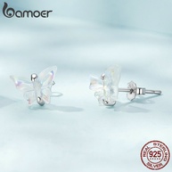 Brincos de Prata Bamoer: Elegância com Laço - imagem 2