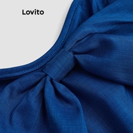 Vestido Lovito Elegante: Zíper & Laço - imagem 2