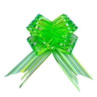 Laços de Organza Verde Holográfico: 100 Unidades! - imagem 1