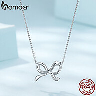 Colar Bamoer Prata 925: Elegância em Laços - imagem 2