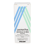Lacríma Plus Colírio 15ml – Hidratação Intensa para os Olhos - imagem 1