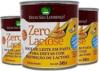 3x Doce Leite Zero Lact Zero Acucar S Lourenço 330g - imagem 1
