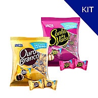 Lacta 1Kg: Kit 2 Pacotes de Bombons Deliciosos - imagem 1