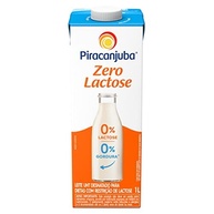 Piracanjuba Zero Lactose - Leite Desnatado, 1L - imagem 2