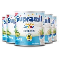 Kit 5 Bebida de Arroz sem Lactose Kids Unilife 200g - imagem 2