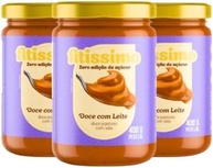 Kit 3 Doce de Leite Fit Sem Açúcar Sem Lactose Fitissimo 400g - imagem 1