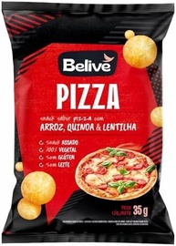 Belive Snack Multigrãos Sabor Pizza Margherita Snack Saudável Sem Glúten Sem Lactose 35G - imagem 4
