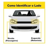 Farol Máscara Negra Uno Fiorino 2004-2013 Lado Passageiro (Direito) - Lente Lisa Acrílico - imagem 5