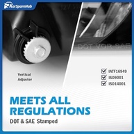Kit Faróis Toyota Corolla 2009-2010: Lado Passageiro e Motorista com Lâmpadas Inclusas - imagem 4