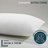 Kit 2 Travesseiros Altenburg Extra Firme: Suporte Ideal para Dormir de Lado - imagem 2