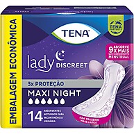 Lady Discreet Maxi Night: Absorvente Noturno para Incontinência - imagem 1