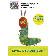 Lagarta Comilona: Livro de Adesivos Divertido! - imagem 1