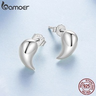 Brincos de Prata Bamoer: Elegância em Cada Lágrima - imagem 2