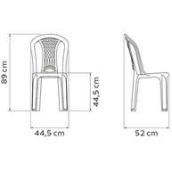 Cadeira Laguna Economy BR - Conforto e Estilo para Seu Ambiente - imagem 4