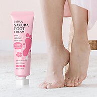 LAIKOU Sakura Creme para Pés – Hidratação Profunda com 30g - imagem 1