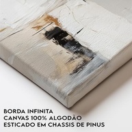 Lake Quadros Arte Canvas 100x50cm - Abstrato Moderno para Decoração de Ambientes - imagem 3