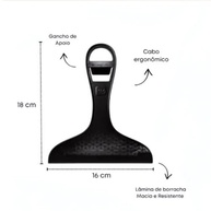 Rodo Puxa Água com Cabo Ergonômico e Lâmina de Borracha - Ideal para Pia, Bancada e Box - imagem 4