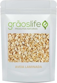 Aveia Laminada 500gr - Grãos Life - imagem 1