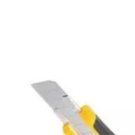 Estilete 18mm Vonder: Profissional, Emborrachado e com 2 Lâminas - imagem 1