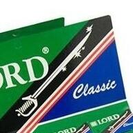 Lâminas Lord Classic 100 Unidades: Barbear com Qualidade e Economia - imagem 1