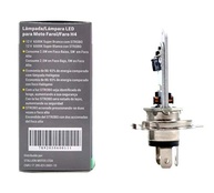 Lampada Super LED H4 6500K Xenon Strobo para Carro e Moto - Iluminação Potente e Moderna - imagem 3